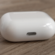 If you want to charge the AirPods case as quickly as possible, you’ll need to keep a Lightning cable on hand—that’s not a USB-C port.